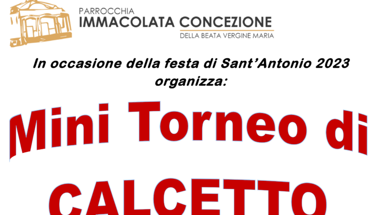 Festa di Sant’Antonio – Triangolare di Calcetto