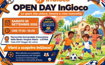 Open Day InGioco – sabato 26 settembre
