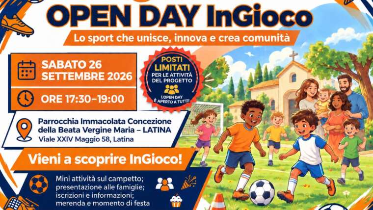 Open Day InGioco – sabato 26 settembre