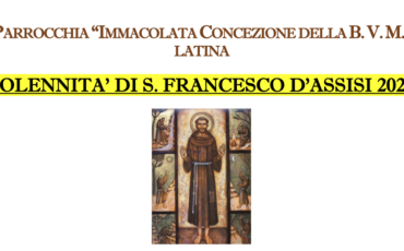 Solennità San Francesco – 2026